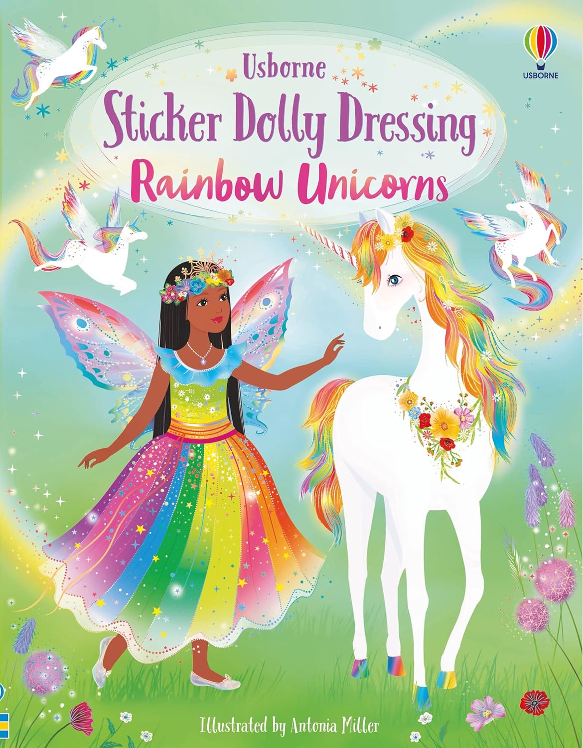 Sticker Dolly Dressing: Rainbow Unicorns Sticker Book
