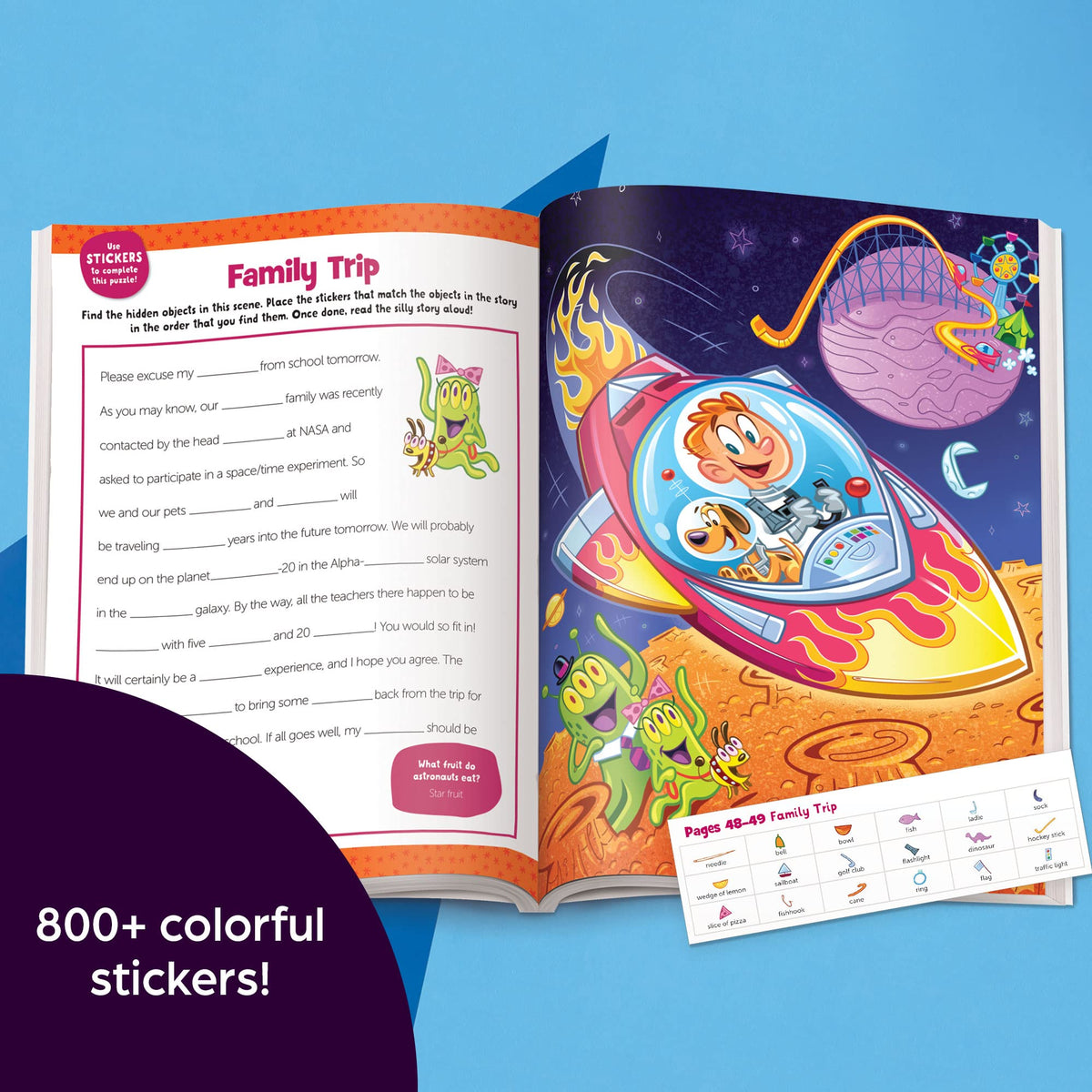 Highlights Jumbo Book of Sticker Puzzles