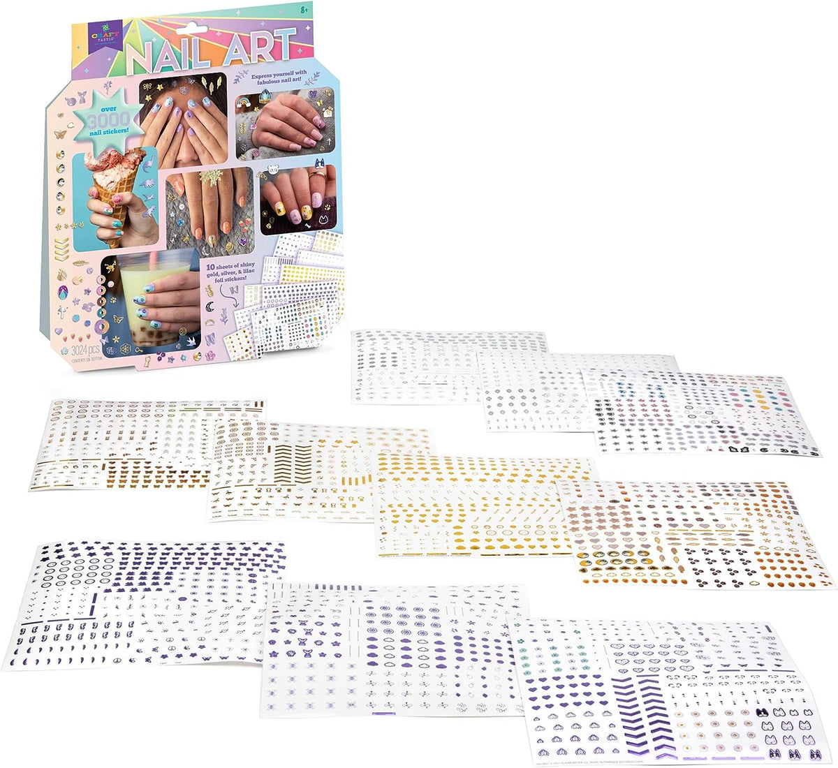 Craft-Tastic Nail Art Stickers