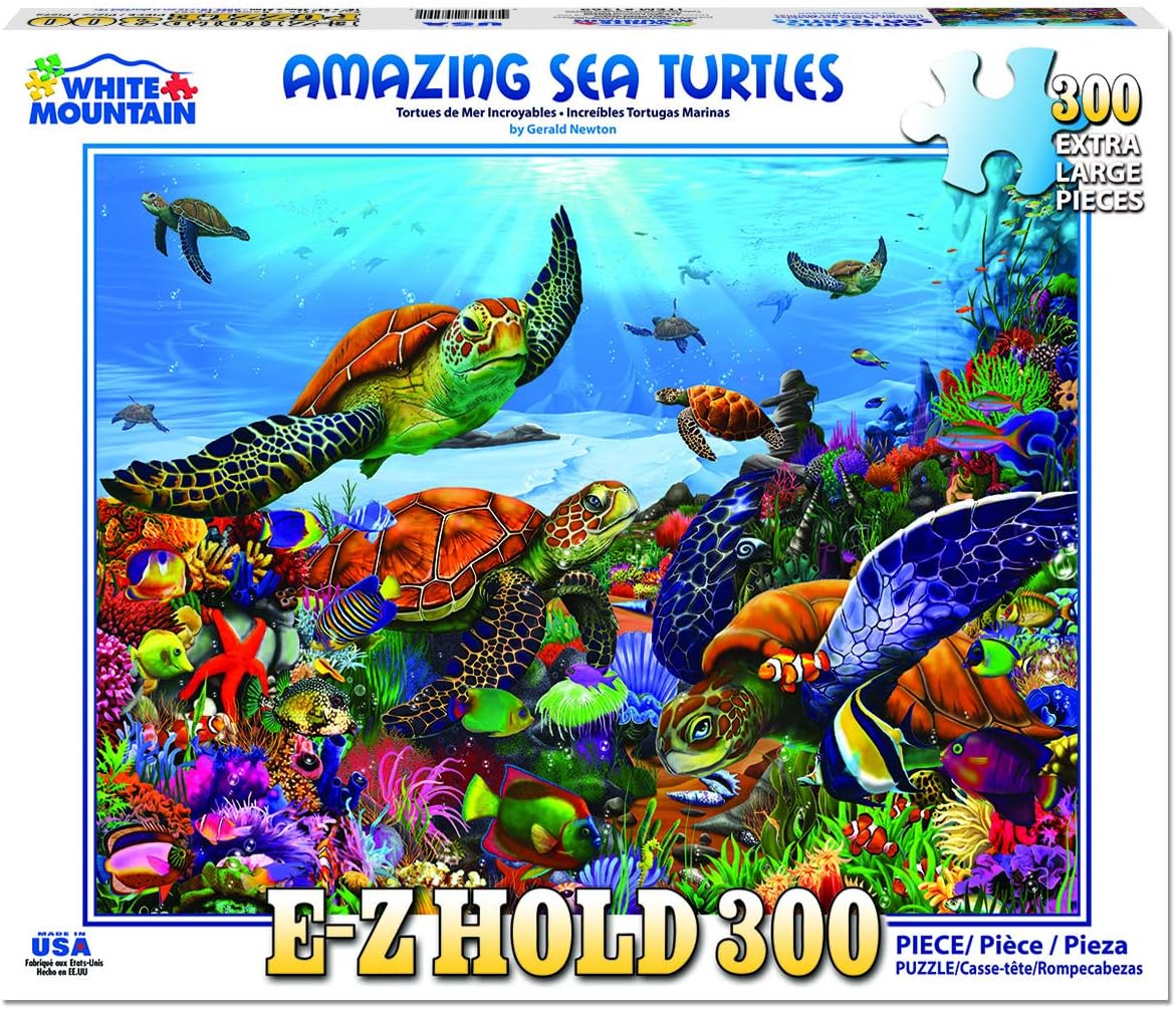 Amazing Sea Turtles 300 Piece Puzzle
