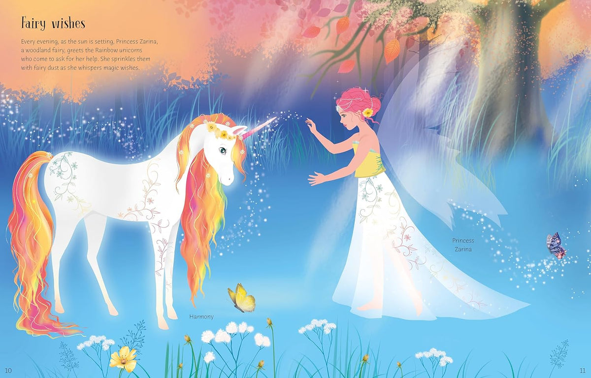 Sticker Dolly Dressing: Rainbow Unicorns Sticker Book