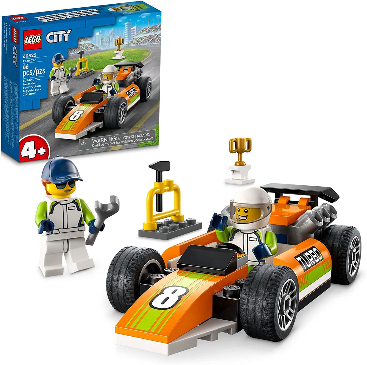 LEGO 60322 CITY RACE CAR