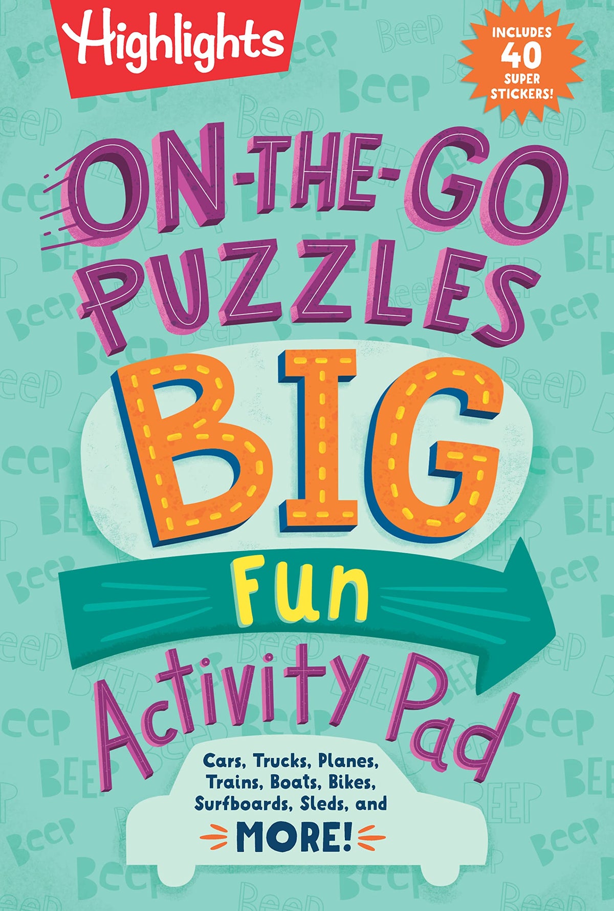 Highlights On the Go Puzzles: Big Fun Activity Pad