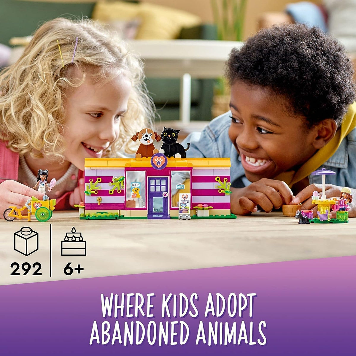FRIENDS 41699: Pet Adoption Cafe