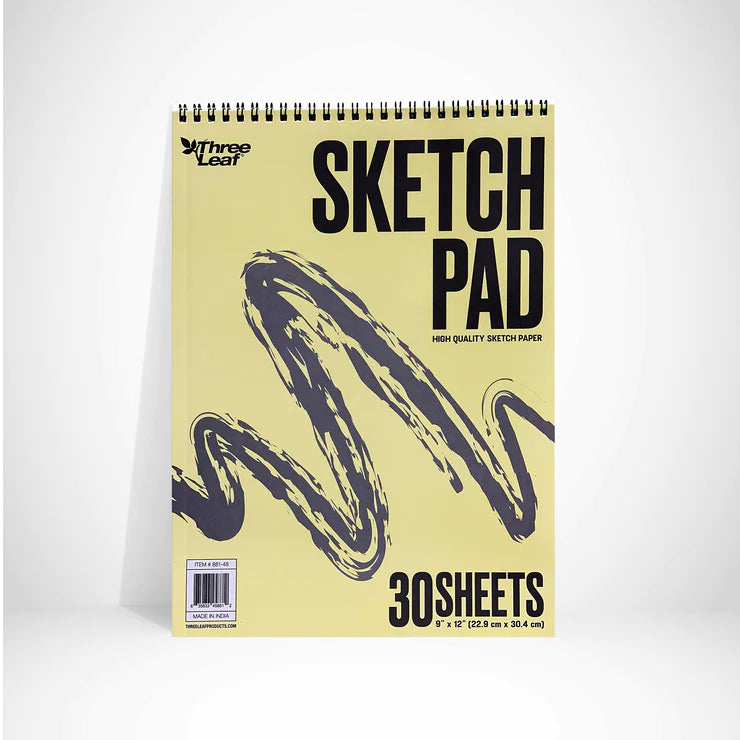 6JM – Rice Paper Sketch Pad, 12 1/8” x 18 1/8” – 48 Sheets – Yasutomo