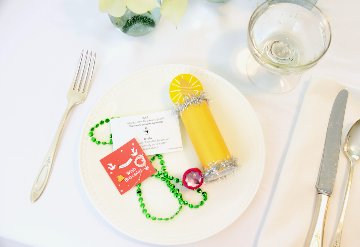 Tabletop Christmas Candle Surprises