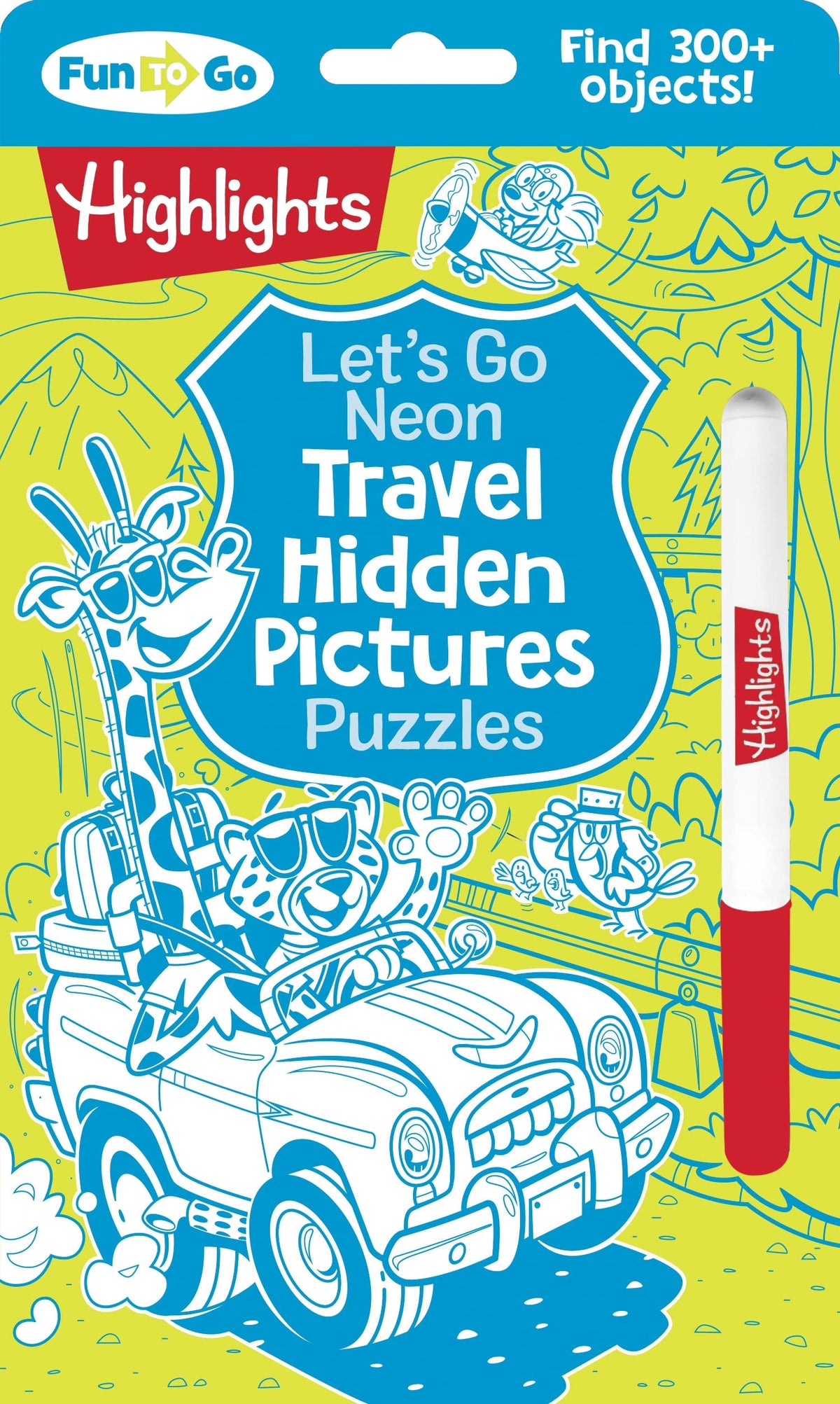 Highlights Let’s Go Neon Travel Hidden Pictures