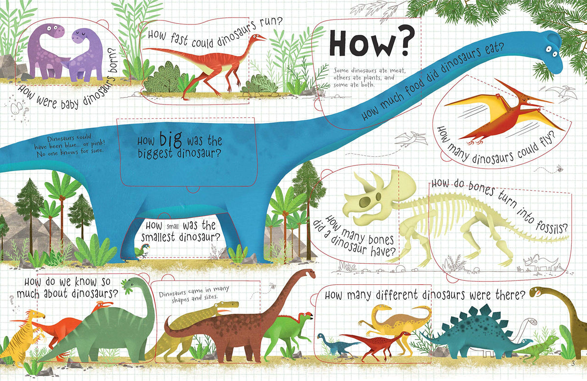 Lift the Flap Questions and Answers about Dinosaurs