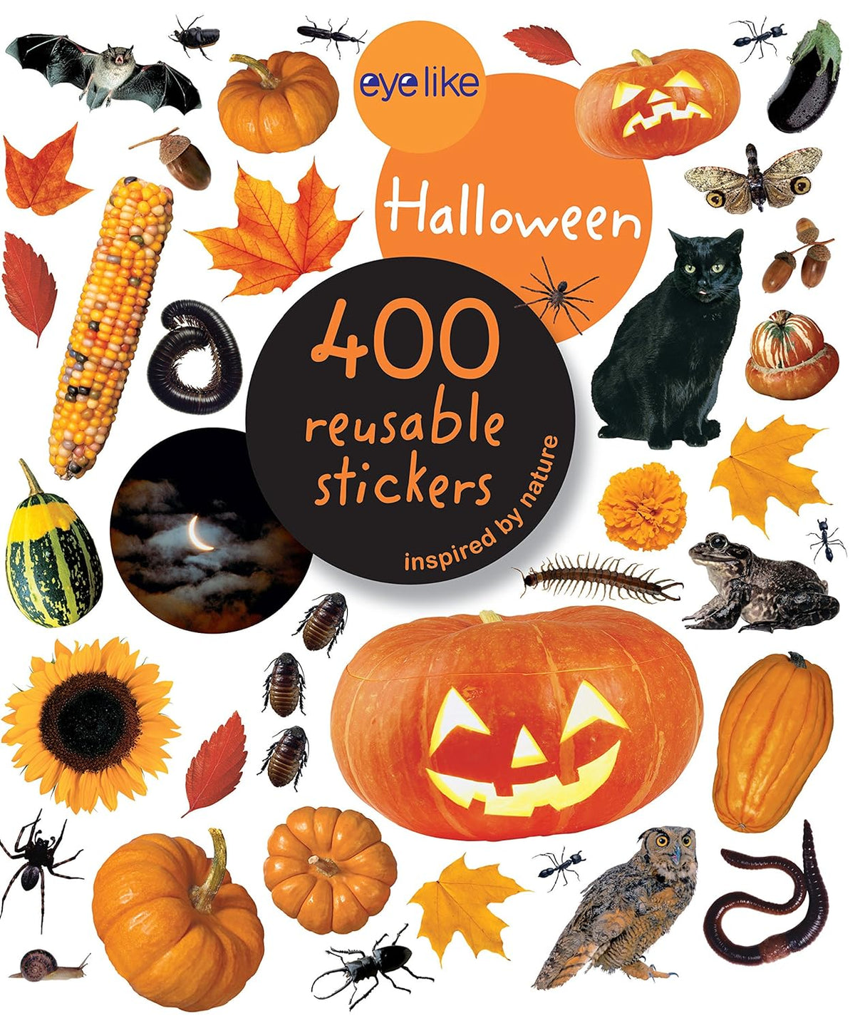 Eyelike Halloween 400 Reusable Stickers