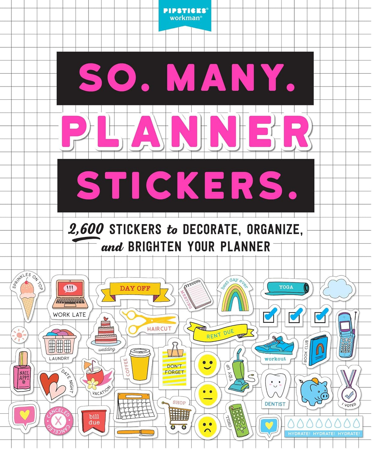 So Many Planner Stickers 2,600