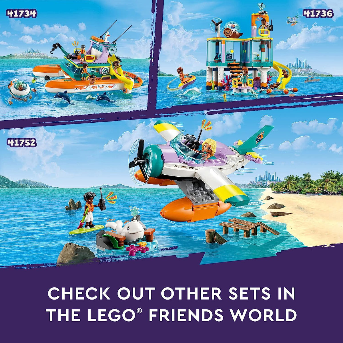 Lego 41752 Sea Rescue Plane