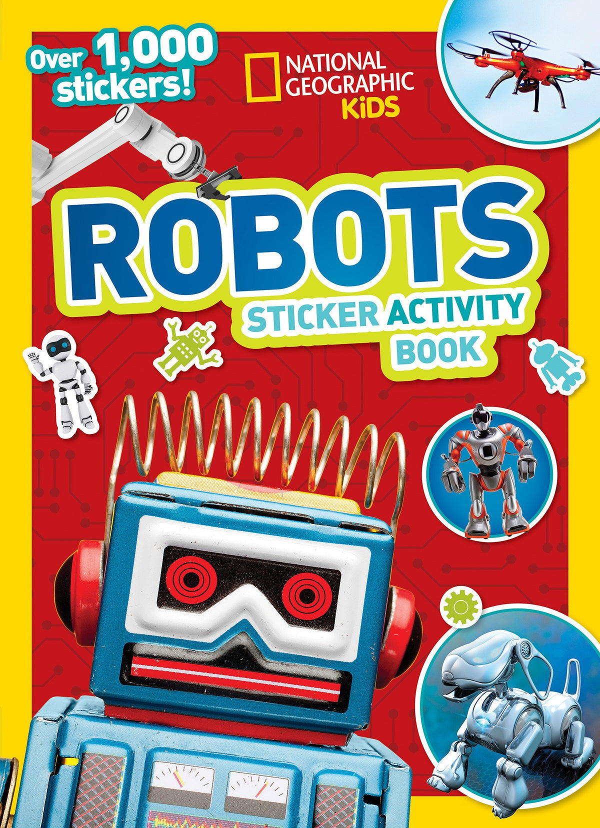 Nat Geo Kids Robots Sticker Activity Book