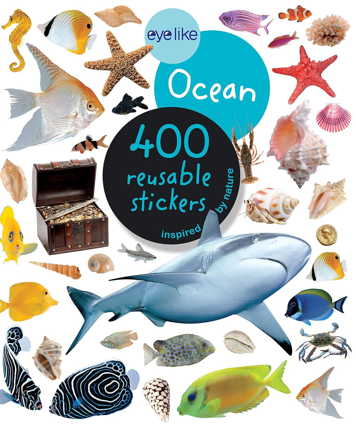 Eyelike Ocean 400 Reusable Stickers