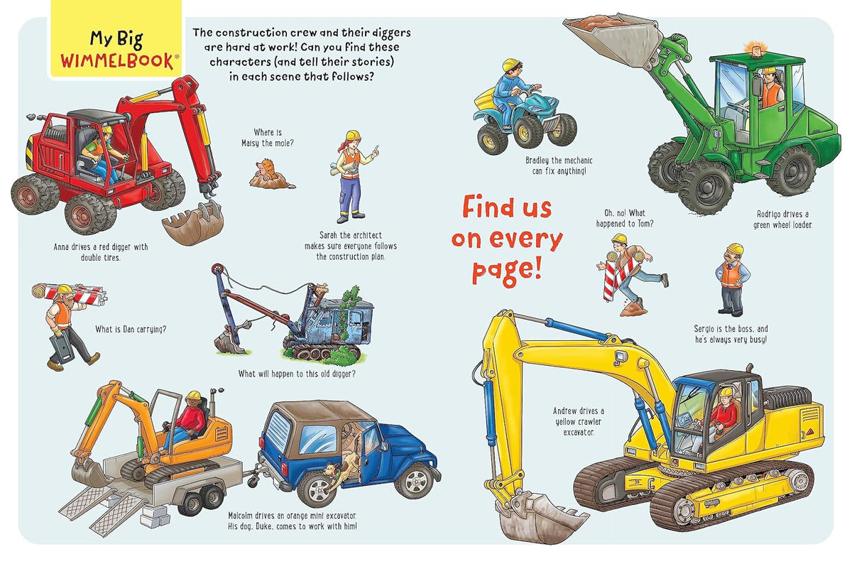 Diggers At Work!: A Look And Find