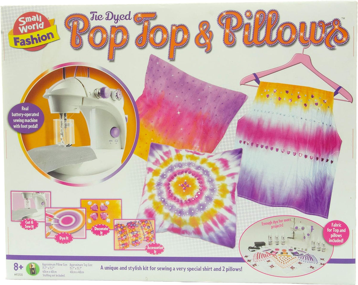 Pop Top &amp; Pillow Sewing Machine Set