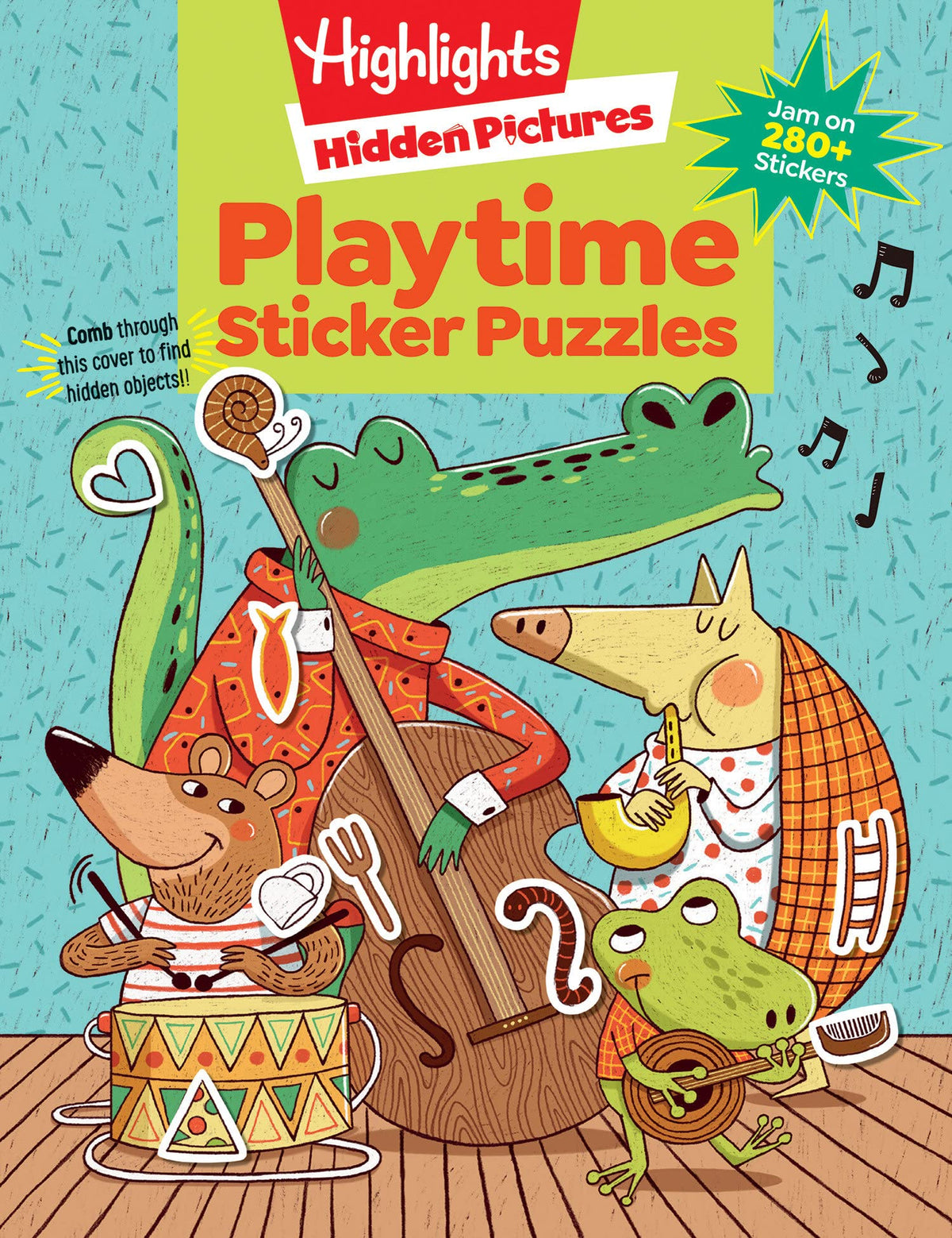Highlights Hidden Pictures Playtime Sticker Puzzles