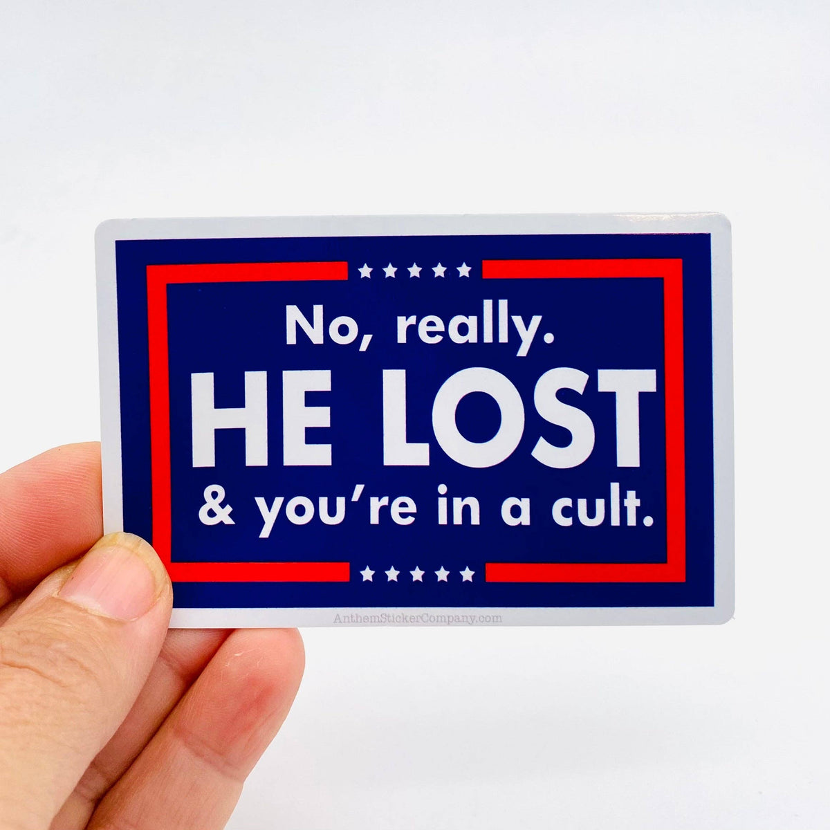 No, Really. Vinyl Sticker