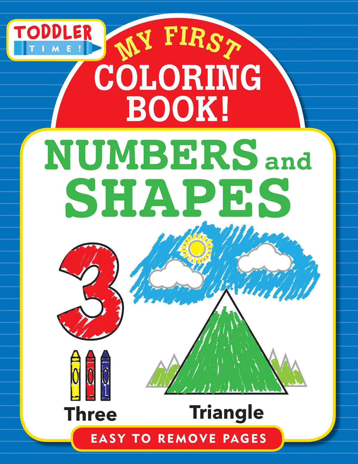 My First Coloring Book: Numbers and Shapes