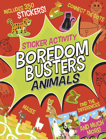 Sticker Activity: Boredom Busters Animals