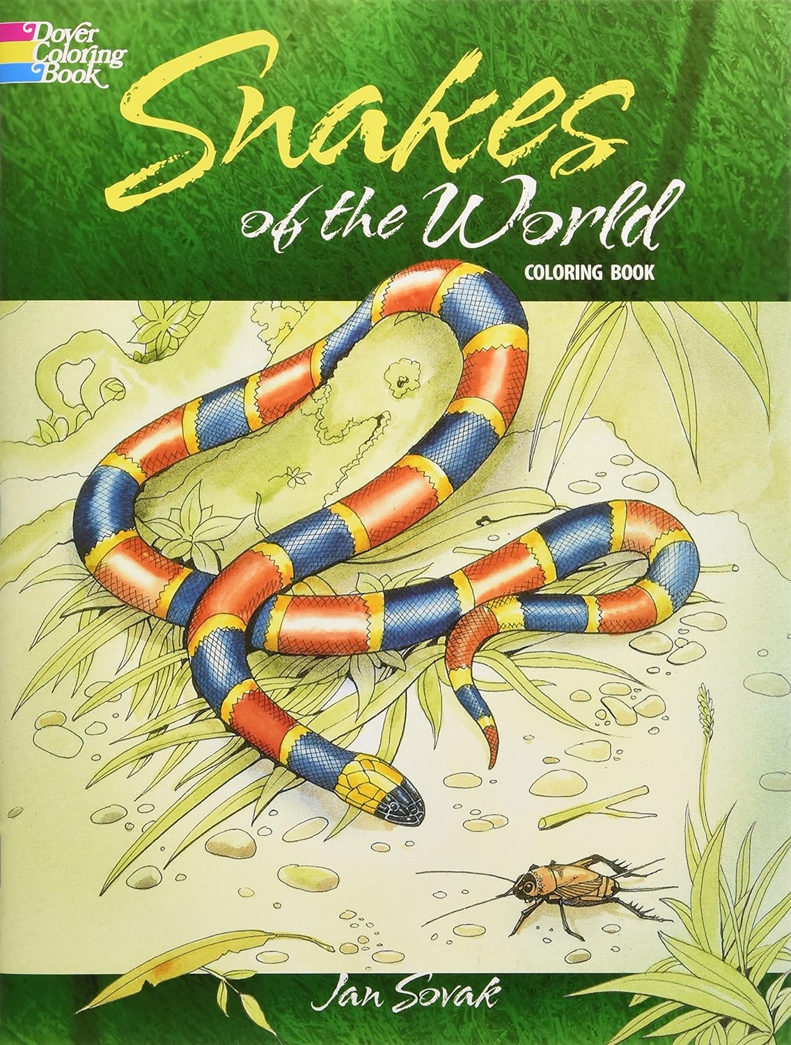 Snakes Of The World Coloring Book