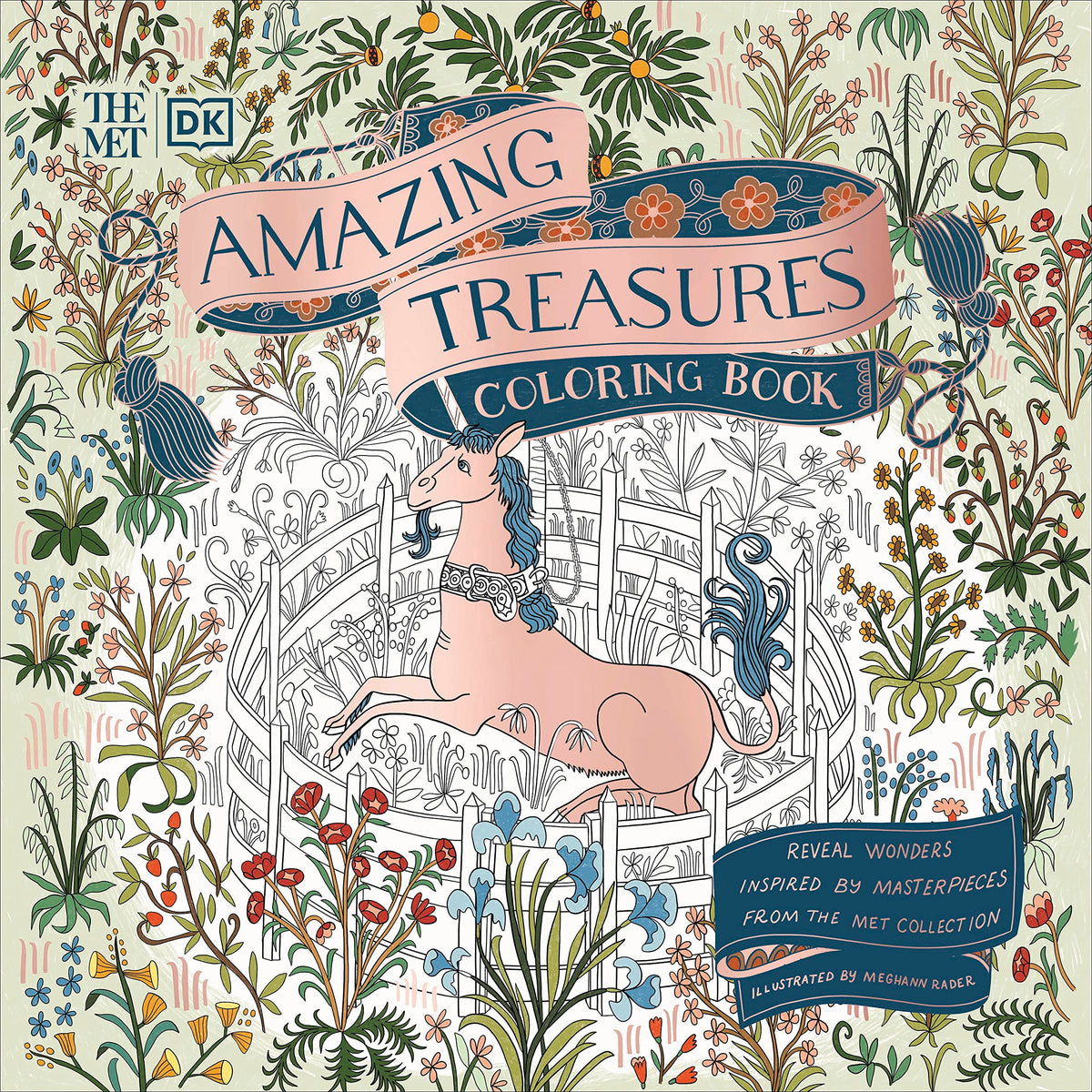 The MET Amazing Treasures Coloring Book