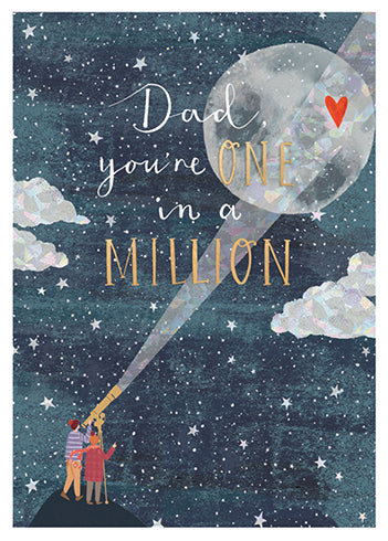 Dad You’re one in a million Card