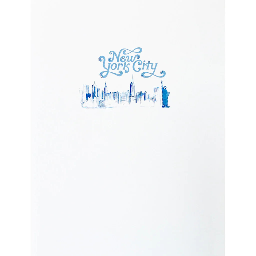 New York Skyline Card