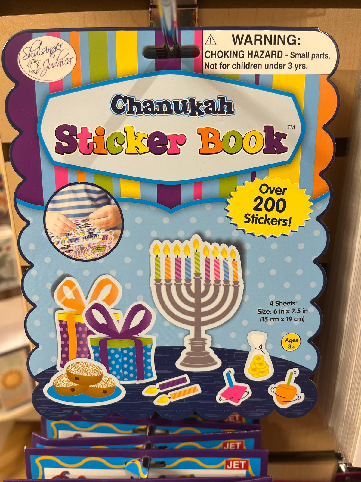 Chanukah Sticker Book