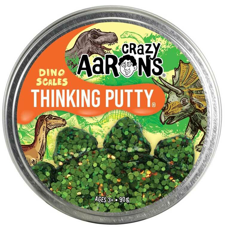 Cosmic Dino Scales Thinking Putty