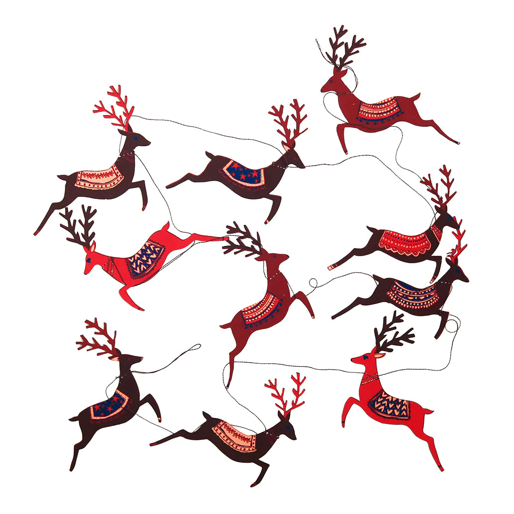 Vertical Wall Hanging:Reindeer