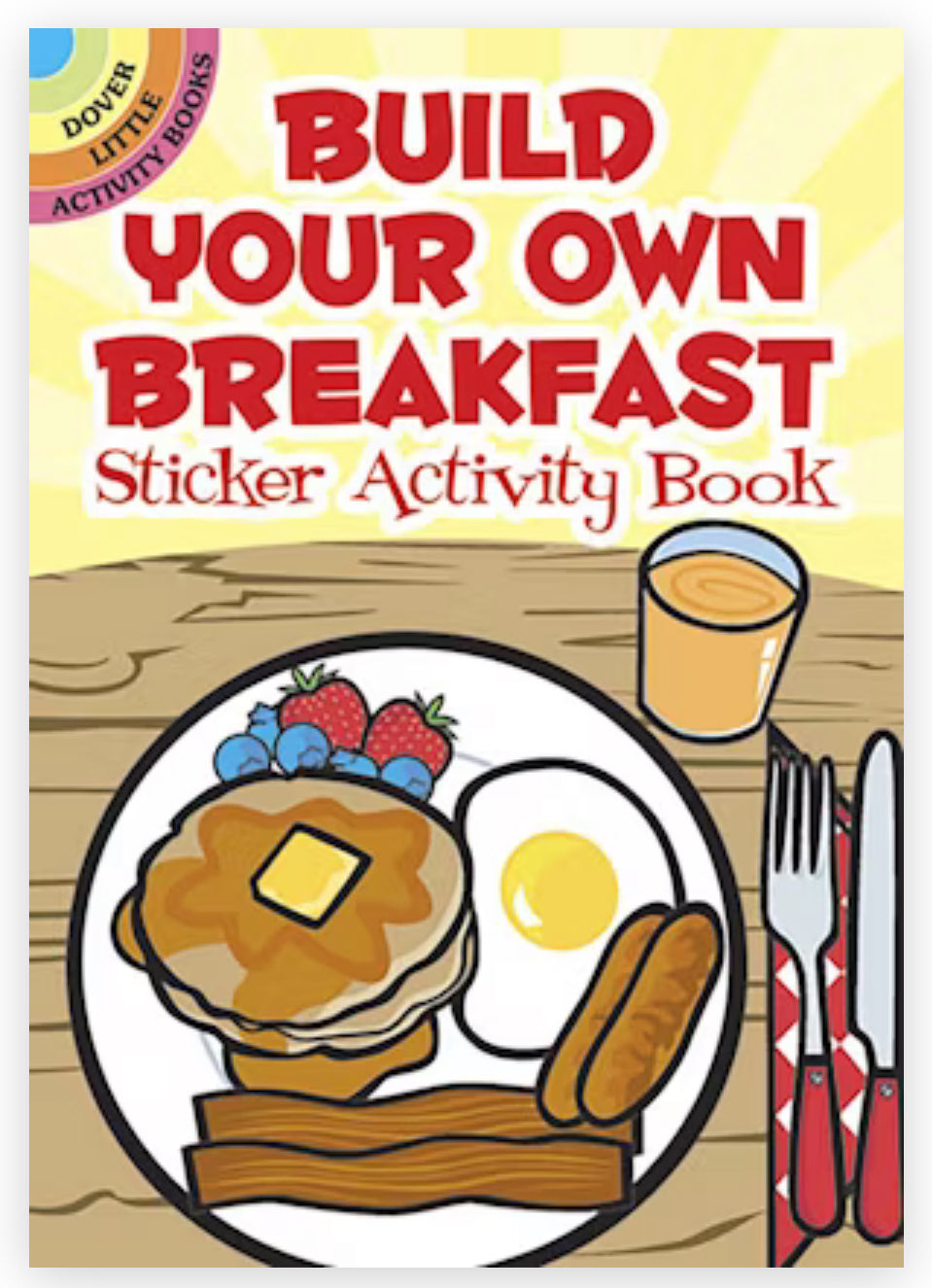 Build Your Own Breakfast Sticker Activity Book