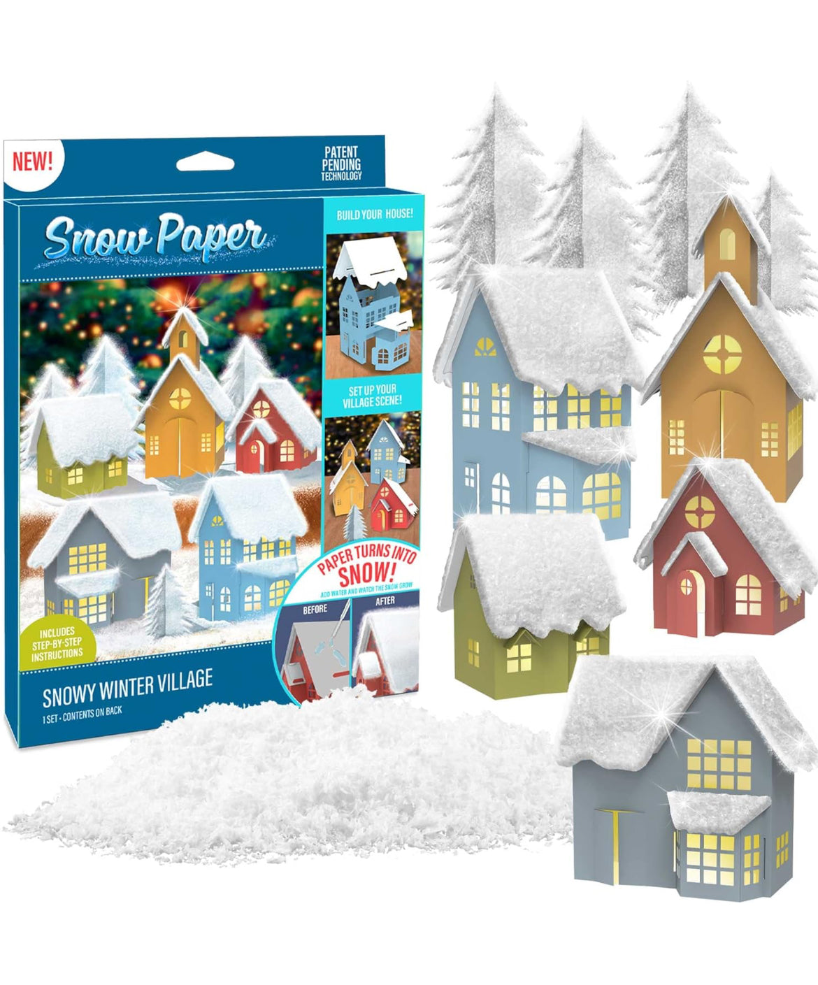 Snow Paper Winter Village