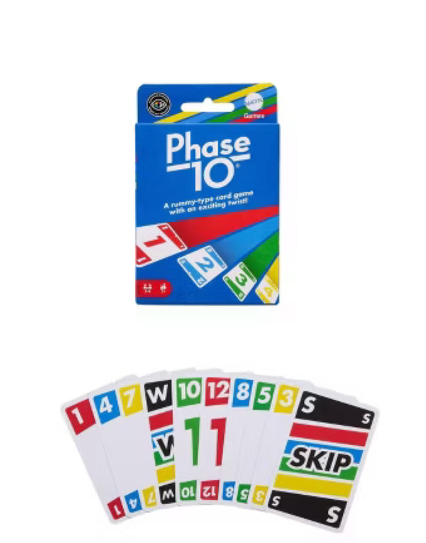 Phase 10 Card Game