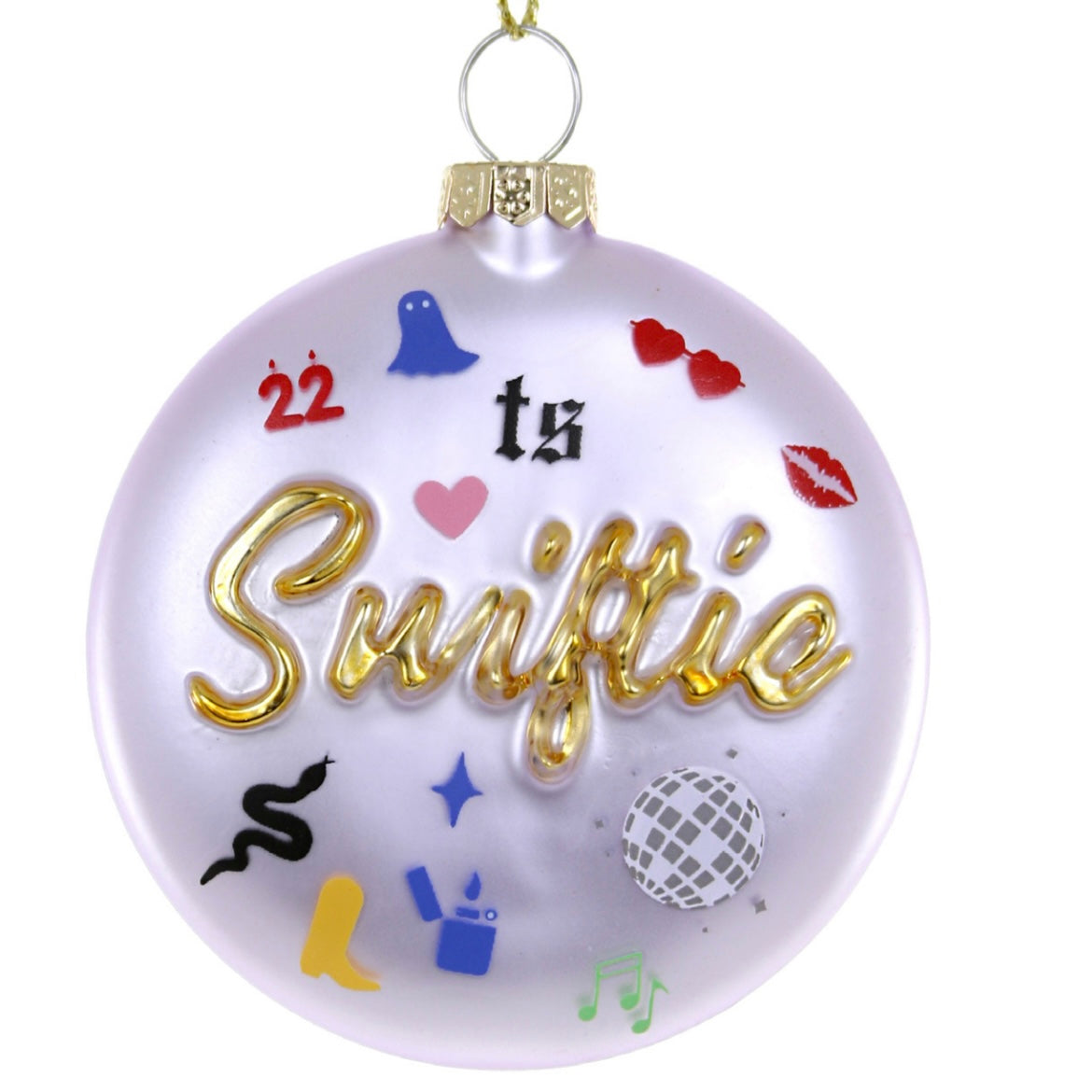 Round Swiftie Ornament