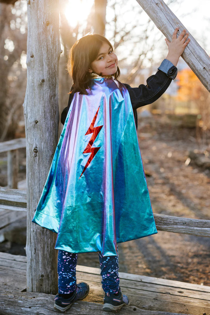 Blue Lightning Holo Rev Cape