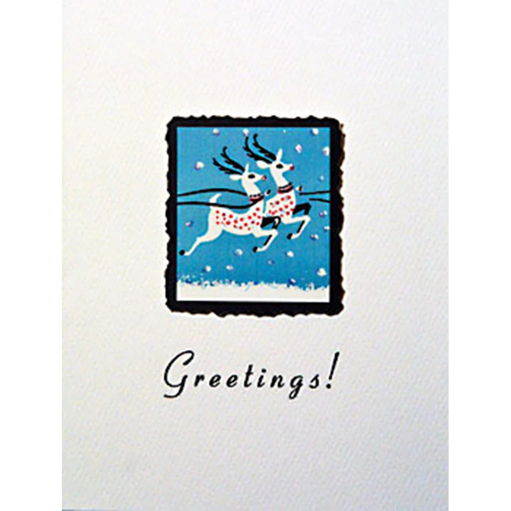 Dancer Prancer Xmas Card Lumia Designs