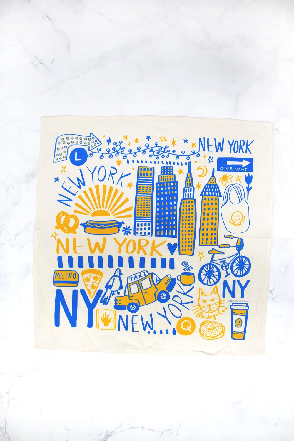 New York Tea Towel