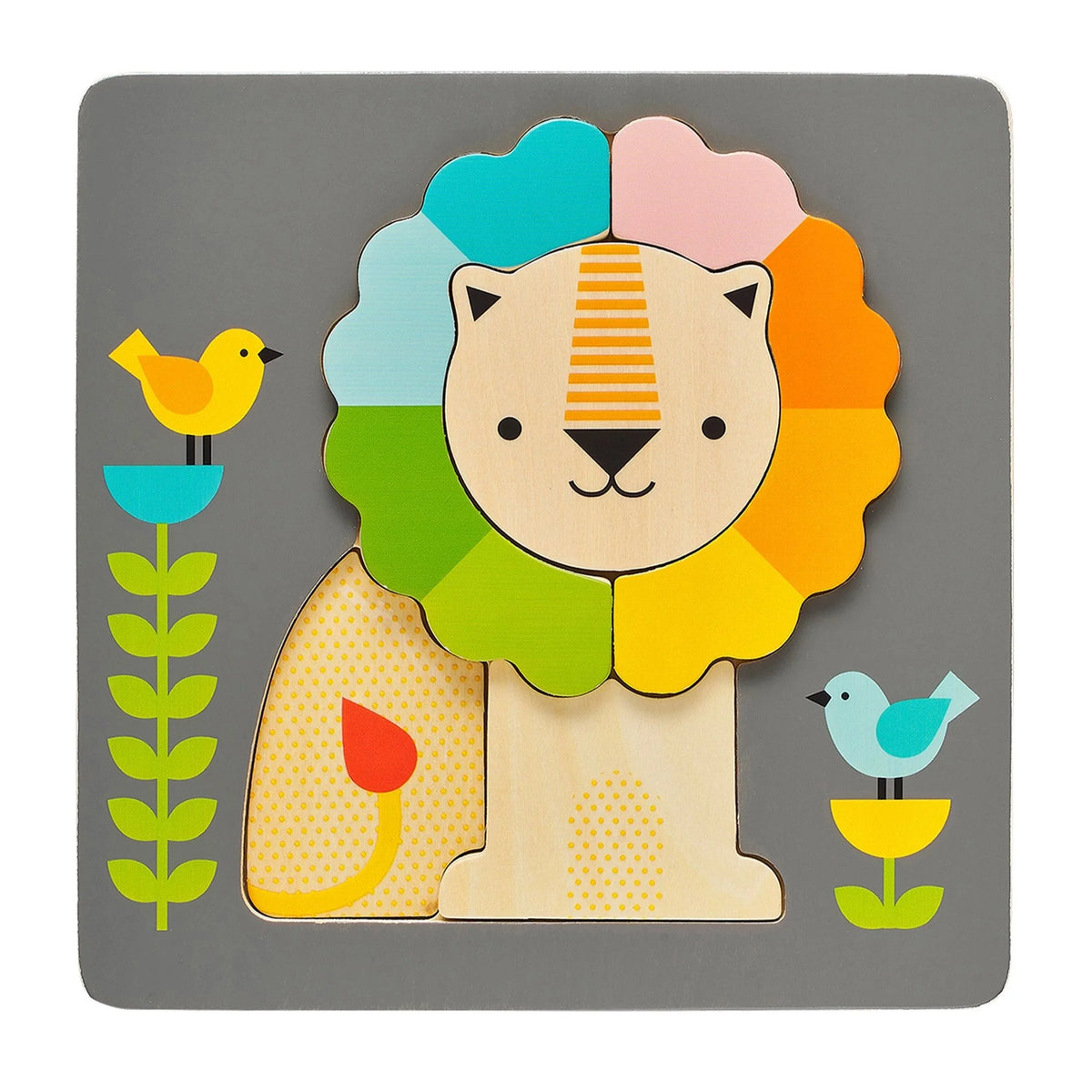 LITTLE LION CHUNKY WOOD PUZZLE