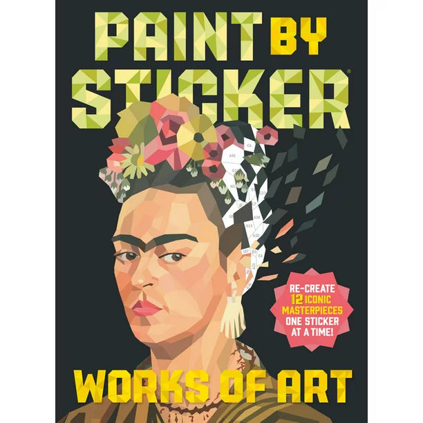 Paint By Sticker: Works of Art
