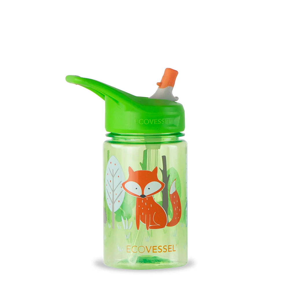 Splash 12 oz - Plastic Water Bottle (Fox)