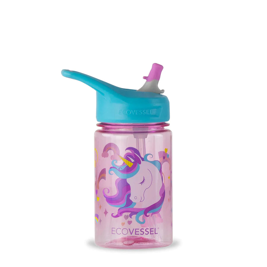 Splash 12 oz - Plastic Water Bottle (Unicorn)