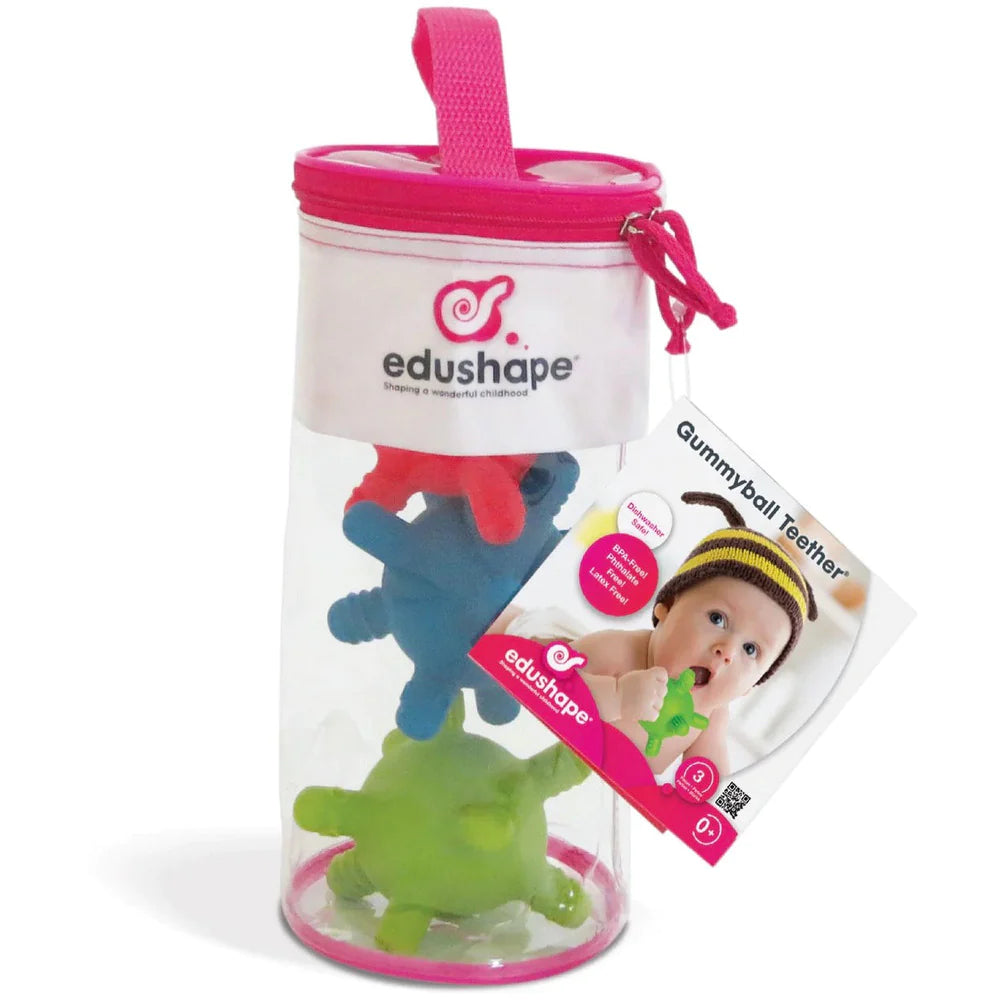Gummy BallTeether 3pc Set