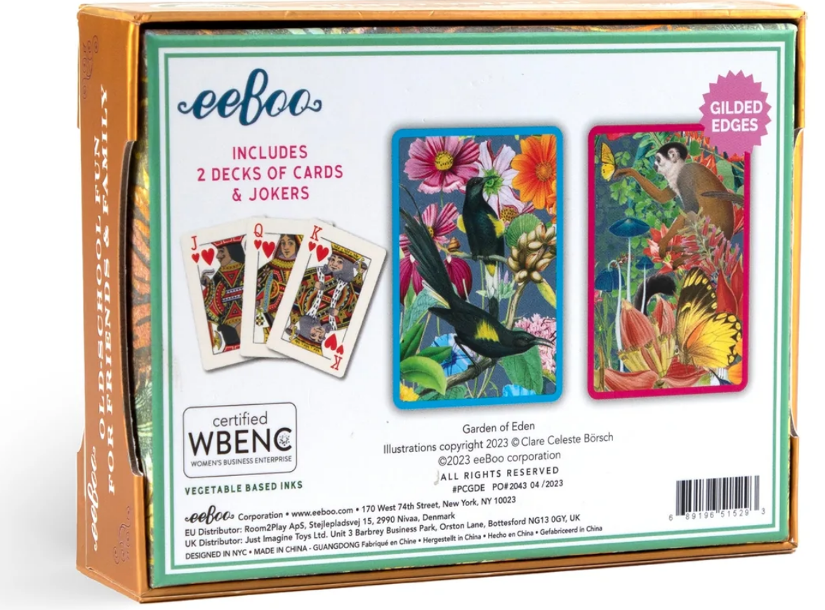 Garden Of Eden Playing Cards