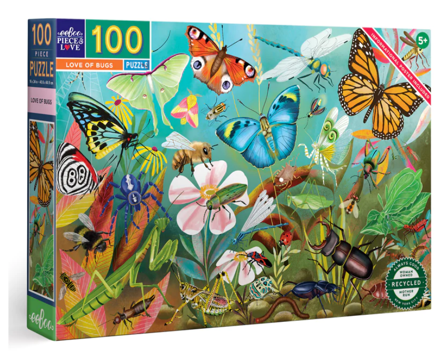 Love Of Bugs 100 Pc Puzzle
