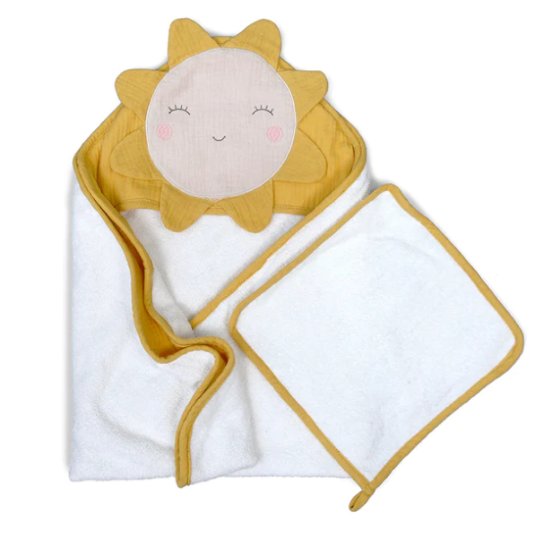 Petit Sun Towel and Washcloth Set