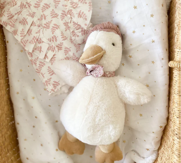 Colette Duck Cream Plush Toy