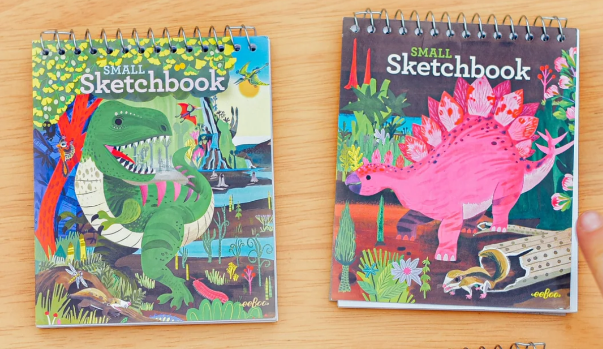 Small Dino Sketchbook Asst 2