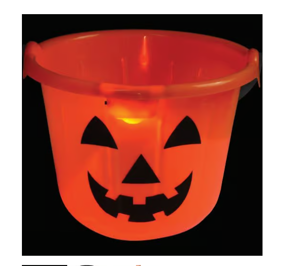Light Up Pumpkin Bucket