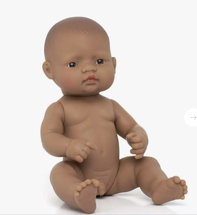 Newborn Baby Doll Hispanic Boy (32cm 12 5/8)
