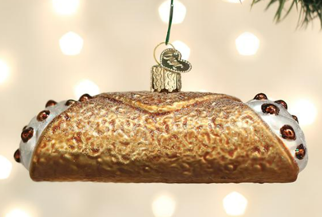 Cannoli Ornament